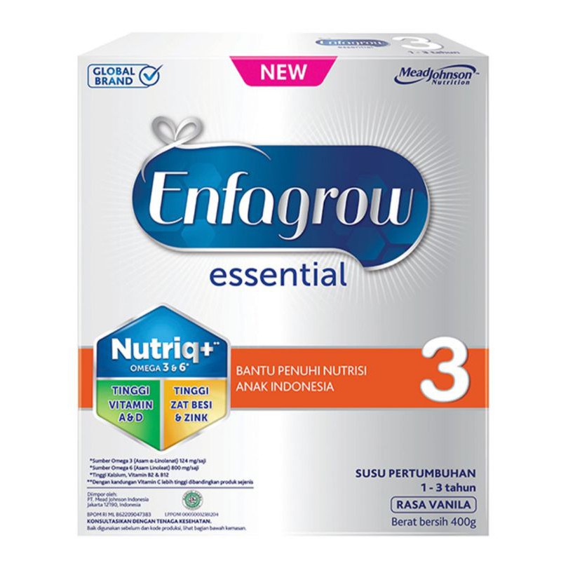 ENFAGROW ESSENTIAL 3 Susu Formula 400G