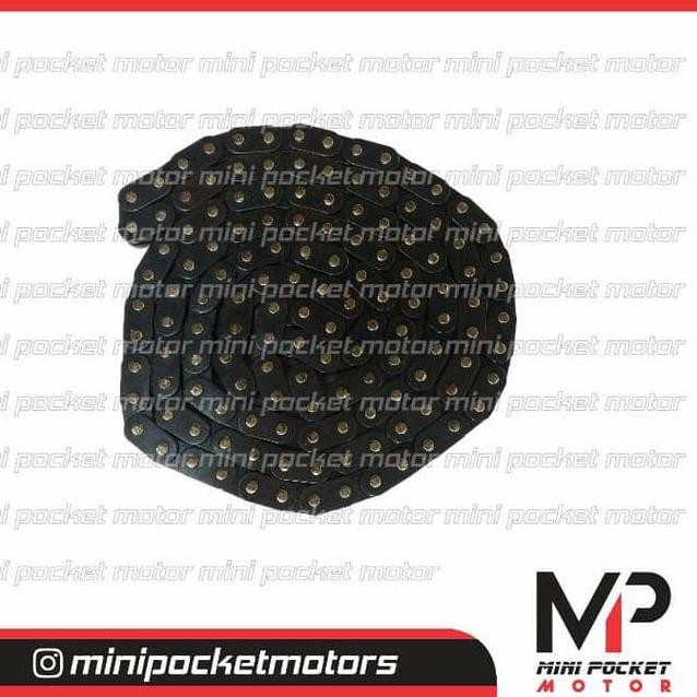 KV7` Rantai motor mini gp / pocket bikes / Rantai Mini GP Tebal Best seller` ★★.