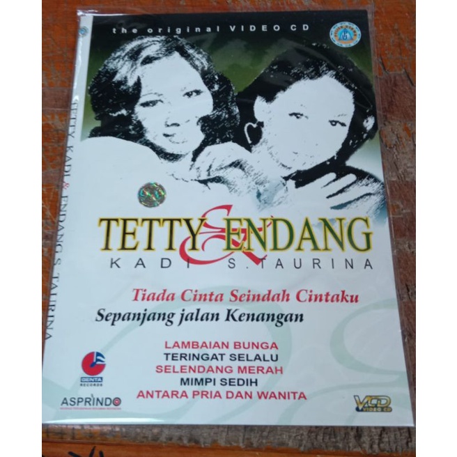 Kaset Original vcd karaoke Tetty kadi & Endang s taurina