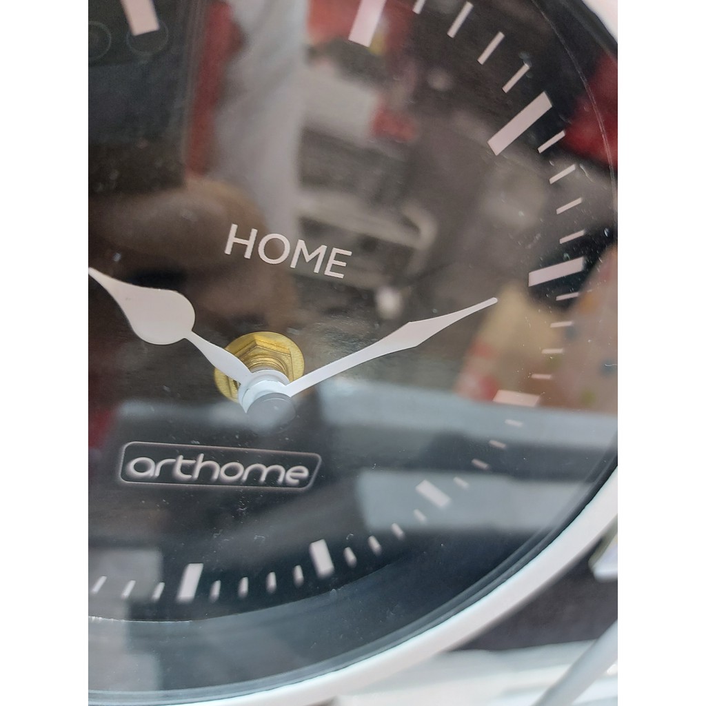 JAM MEJA METAL / TABLE CLOCK 20 CM / ARTHOME JAM CLASIC