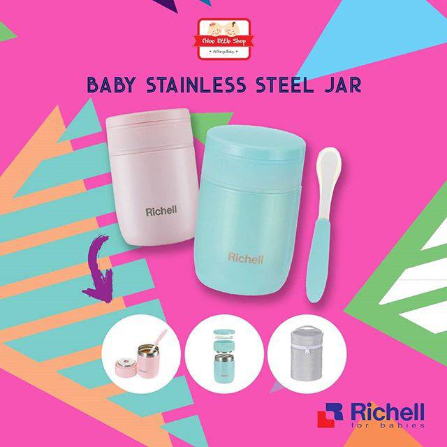 Richell Baby Stainless Steel Jar