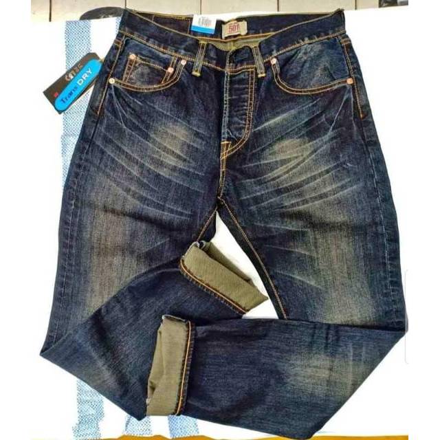  CELANA  JEANS  PRIA  LEVIS 501 IMPORT USA BIO WOSHING 