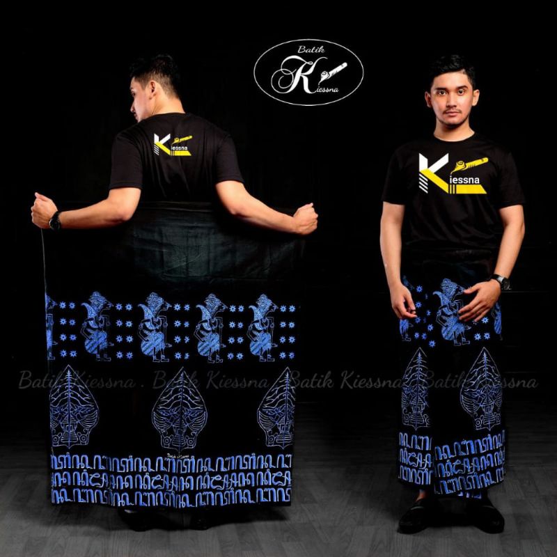 Sarung Batik motif gunungan aksara