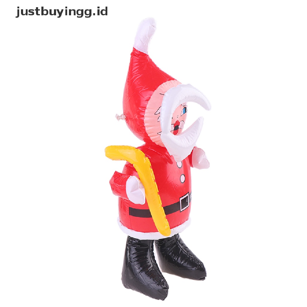 (Justbuyingg.Id) Balon Tiup Bentuk Santa Claus Untuk Dekorasi Natal