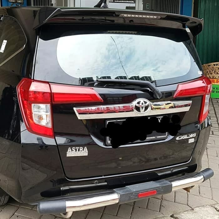 SPOILER MOBIL CALYA/SIGRA HITAM KJS + LAMP