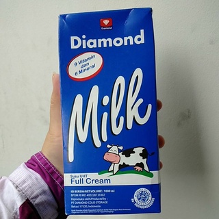 Jual SUSU DIAMOND UHT FULL CREAM / SUSU DIAMOND UHT CHOCOLATE / SUSU