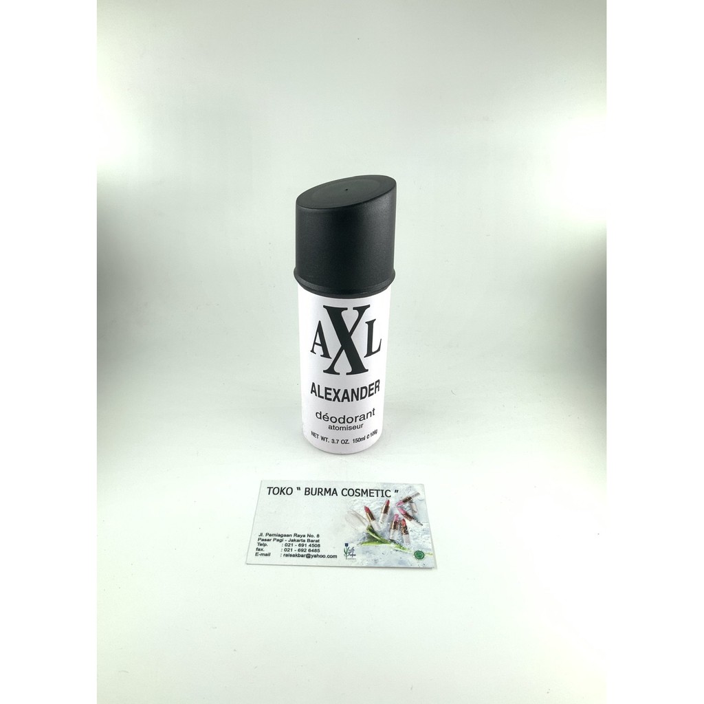 AXL ALEXANDER DEODORANT SPRAY WHITE 150 ML