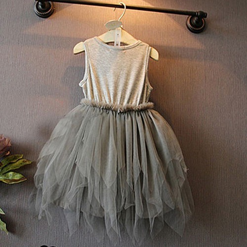 Gaun Tutu Anak Perempuan Tanpa Lengan Model Rok Jala Tule Gaun Tutu Anak Perempuan Tanpa Lengan Model Rok Jala Tule