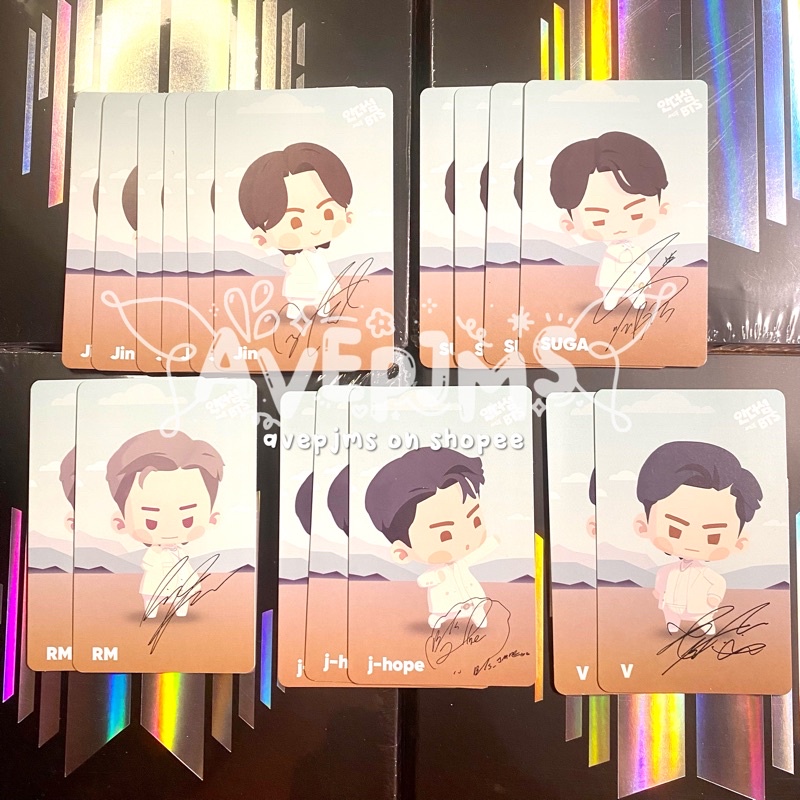 [ Ready Stock ] BTS In The Seom Official Photocard pob proof album Jungkook Jin Taehyung V RM JK Sug