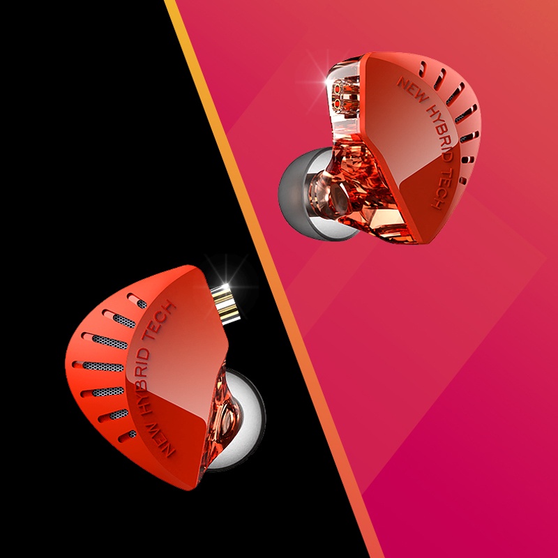 Dq9 Pro Earphone In ear Dinamis Dengan Fitur Noise Canceling QDC