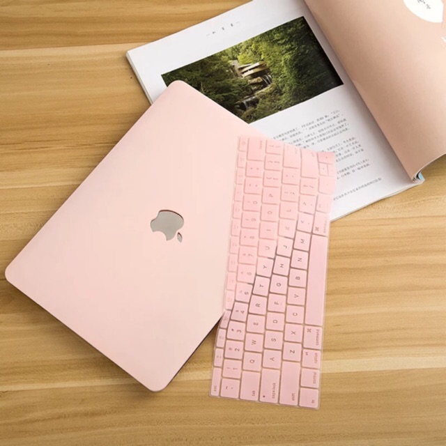 Cover Macbook M1 PINK MATTE NEW AIR PRO RETINA NEW PRO TOUCHBAR  / NON TB MAC AIR 13iN