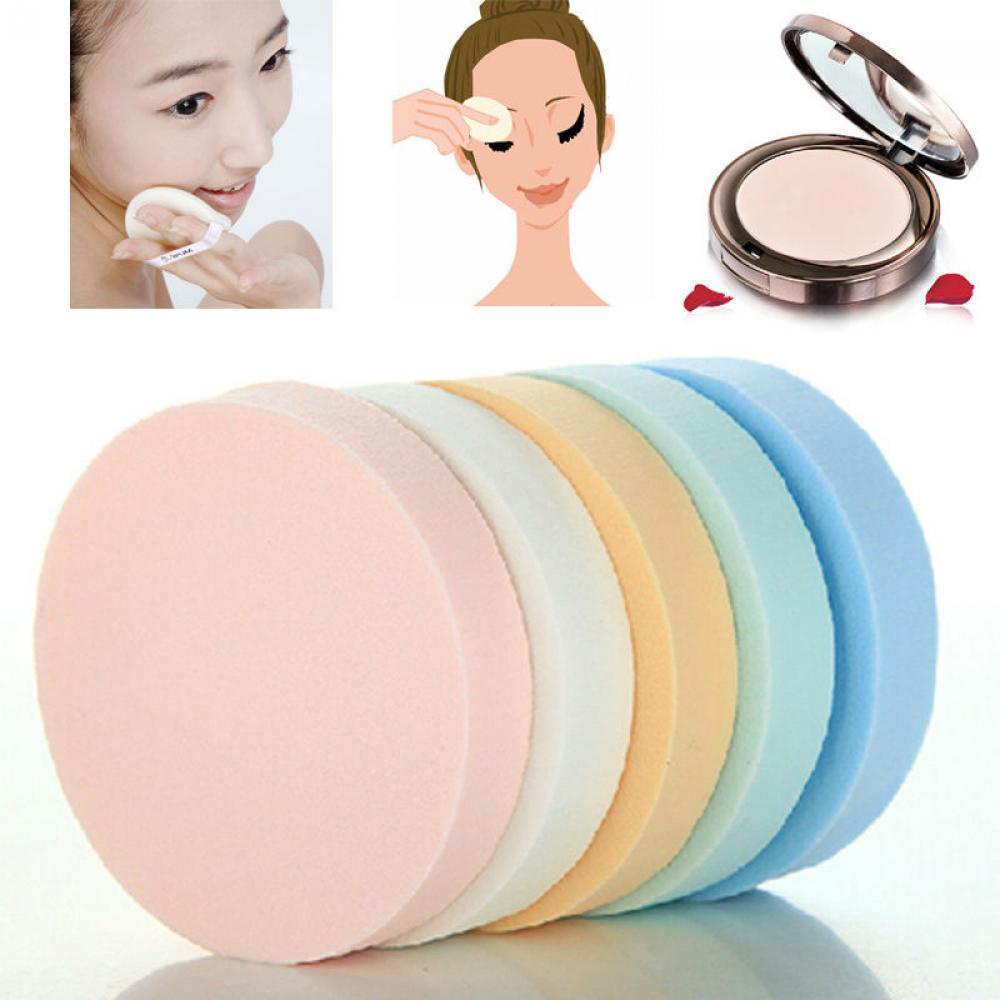 Solighter 10pcs Blending Powder Puff Wanita Alat Makeup Wajah Halus