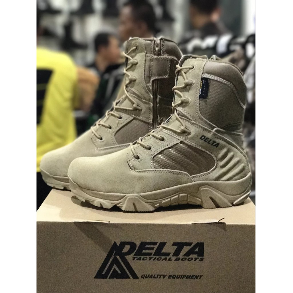 Sepatu PDL 8 inci - Delta Cordura Warna Gurun