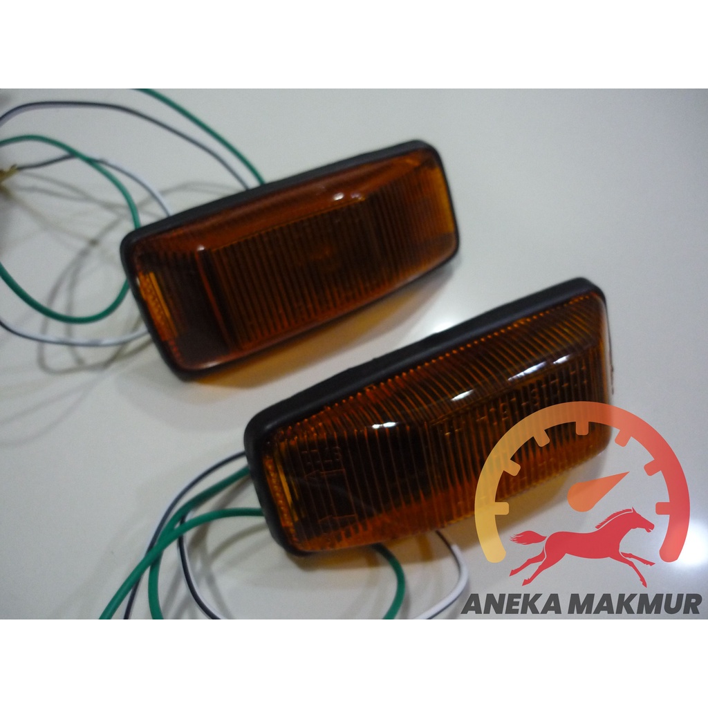 LAMPU SEN FENDER SAMPING SEPASANG SUZUKI FORSA GLX SIDE LAMP SUZUKI FORSA GLX SEPASANG 2PCS