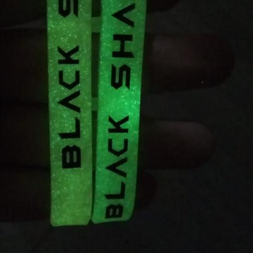 Ω Gelang Karet Distro Pria Cowok BLACK SHARK Keren Murah Rubber Silikon Bracelet Aksesoris Fashion ◘
