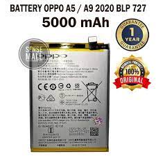 BATERAI BLP-727 BATERAI OPPO A5 2020 A9 2020 ORIGINAL 100%