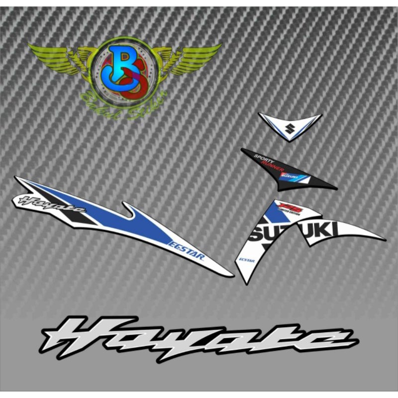 Jual Striping Suzuki Hayate Ecstar