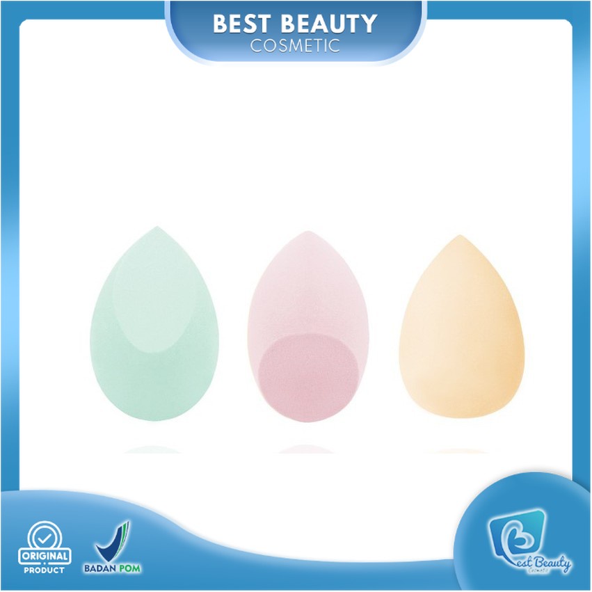 ★ BB ★ GLAMFIX Fabulous Beauty Sponge | Beauty Blender Spons Foundation | GLAM FIX Alat Kecantikan Makeup by YOU