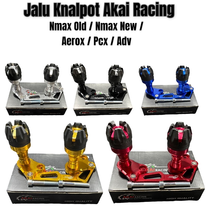 Jalu Knalpot Pelindung Knalpot Cnc Universal Nmax,Nmax New,Aerox,Lexi,Pcx,Adv,Xmax &amp; Motor Lain Nya