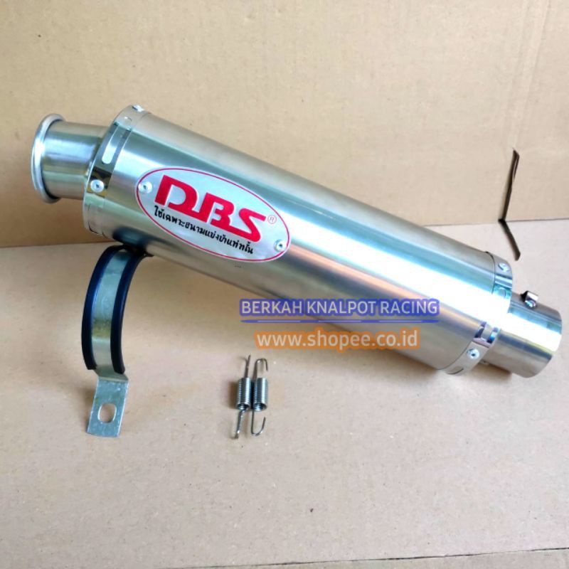 silencer DBS Titan stenlis vixion satria fu sonic cb150r cbr150r r15 gsx mx/mx king. SILENCER SAJA