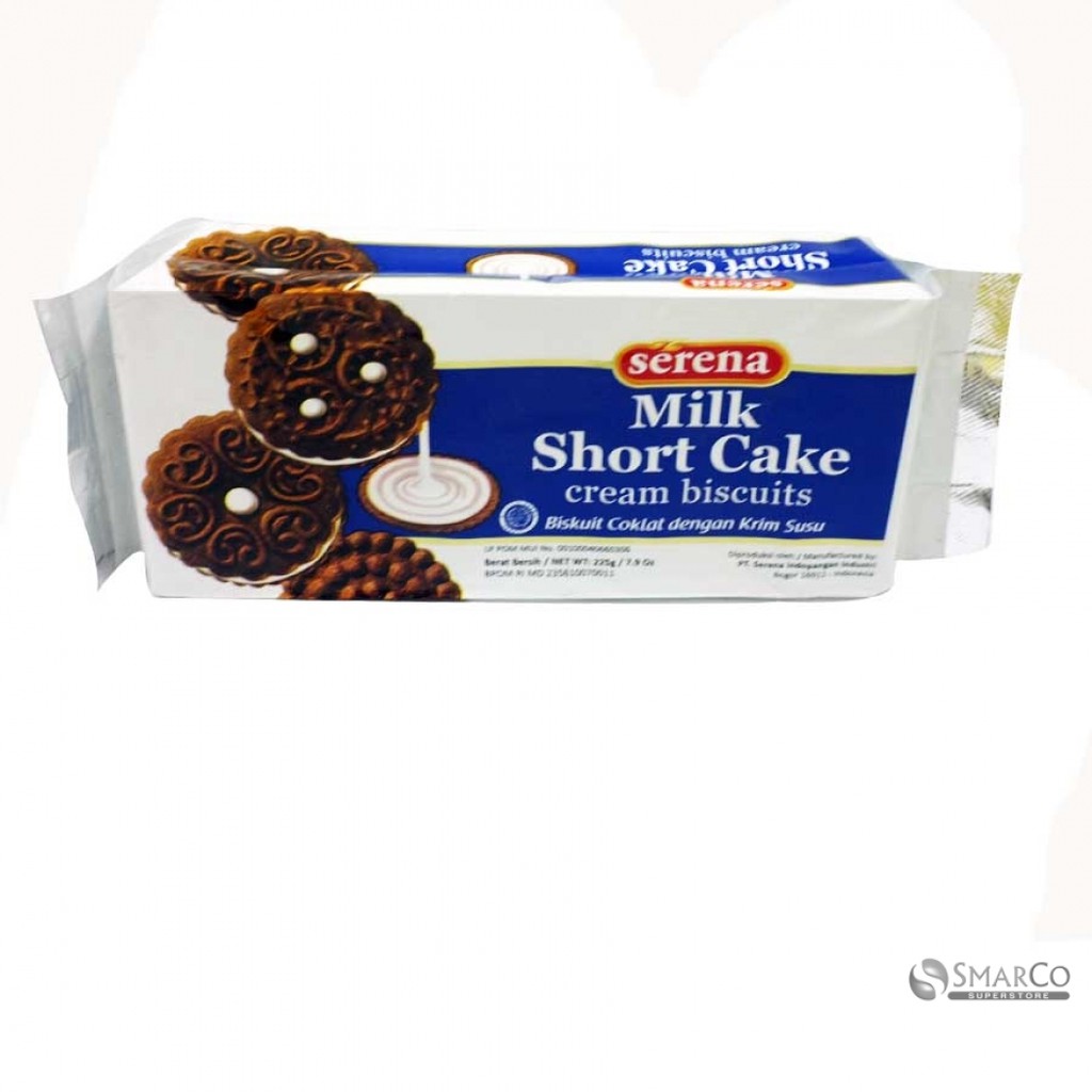 

Serena Milk Short Cake Cream Biscuits 225gr