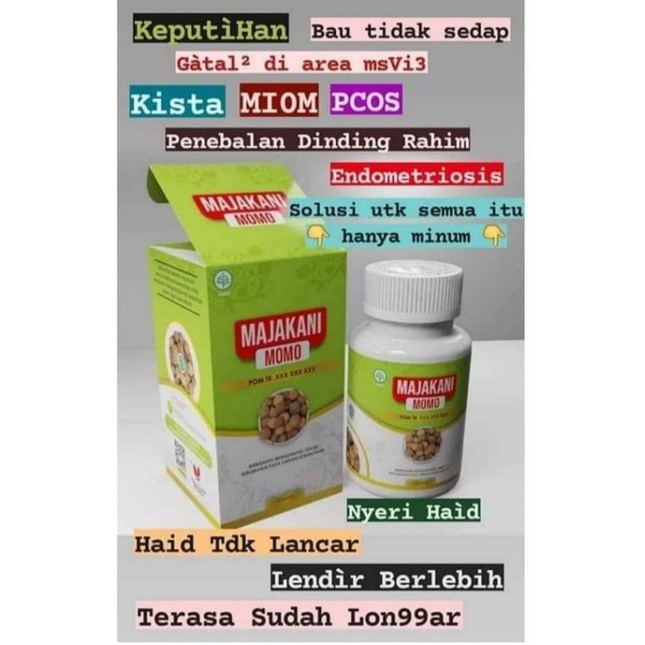 Majakani Momo 15kaplet BPOM termurah