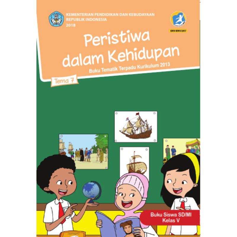 PAKET BUKU TEMATIK KELAS 5 SD TEMA 6 7 8 9 KURIKULUM 2013 REVISI KEMENDIKBUD