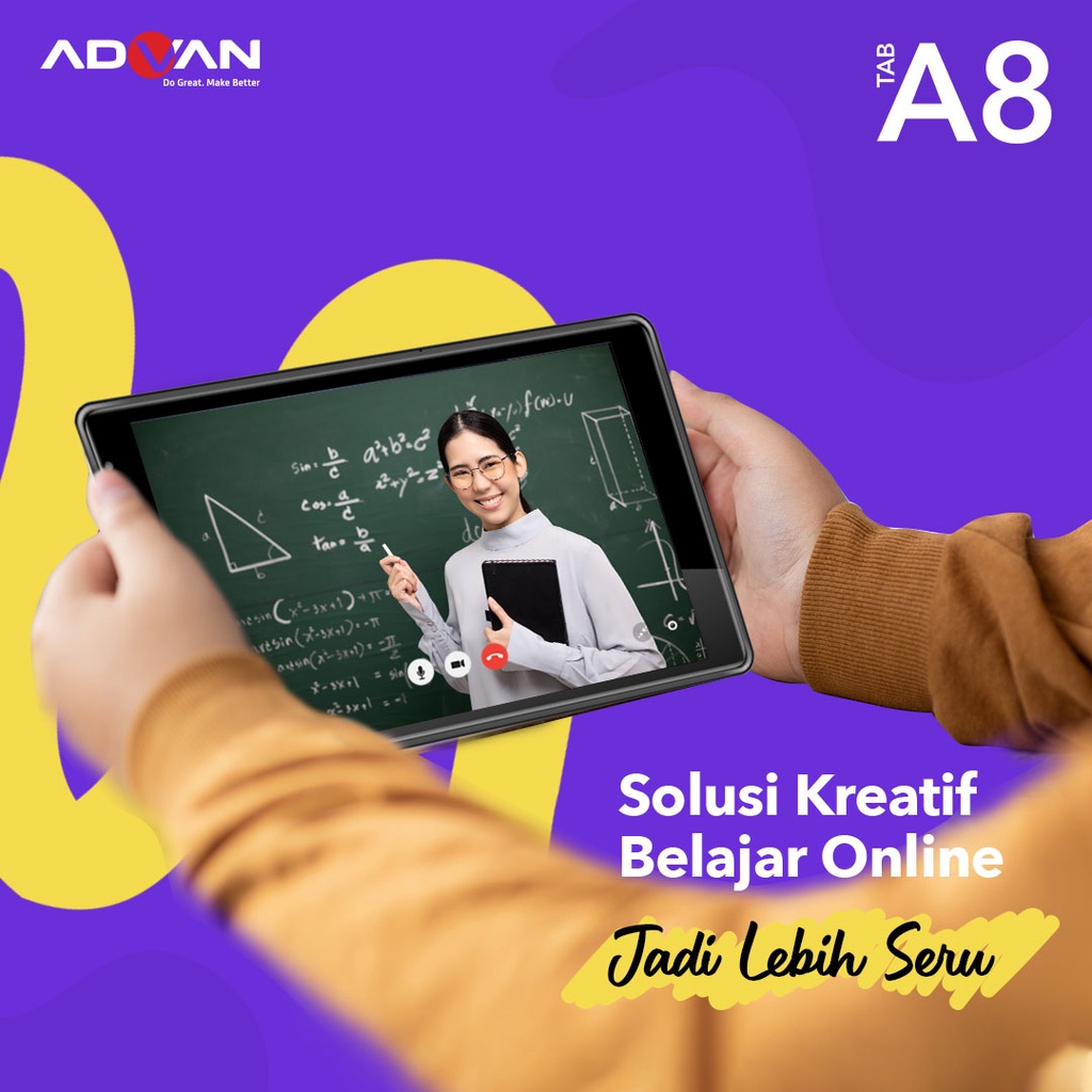 Advan Tab A8 3/32GB Tablet Garansi Resmi