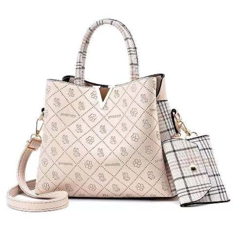 BQ 3381 RISCE TAS 2IN1 HAND BAG IMPORT WANITA CEWEK PEREMPUAN JAKARTA BATAM CR 7668 ZC 1901