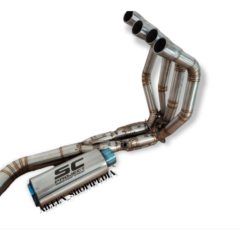 knalpot zx25r fullsytem 4  silinder Sc Projects