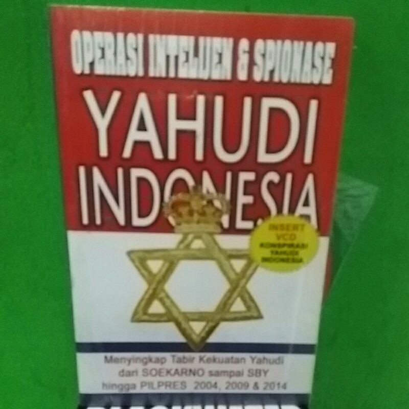Buku Intelijen & Spionase YAHUDI INDONESIA
