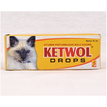 Ketwol Drops Vitamin Bulu Kucing 15ml