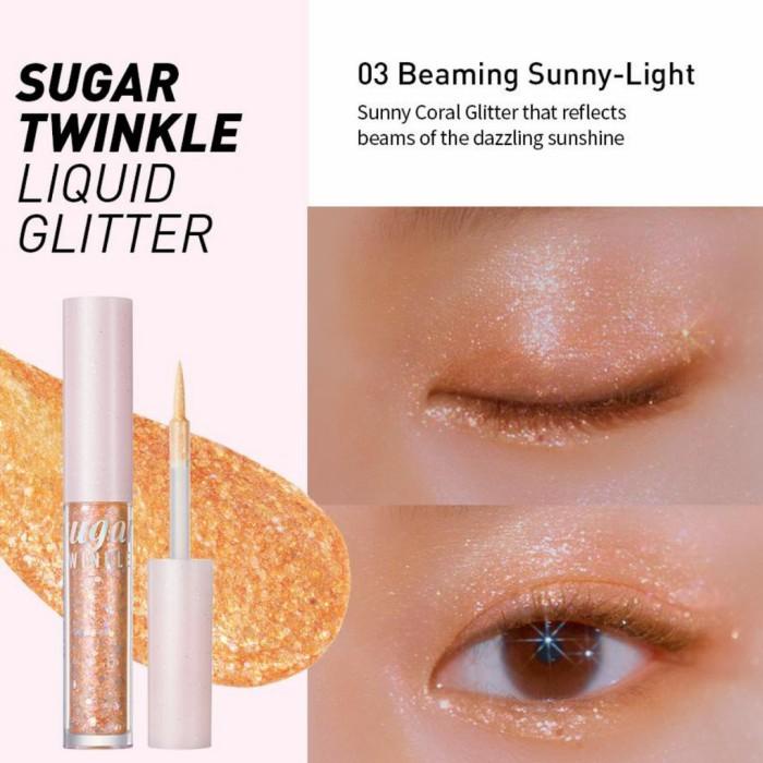 Eyeshadow [Original] Peripera Sugar Twinkle Liquid Eye Glitter Eyeshadow