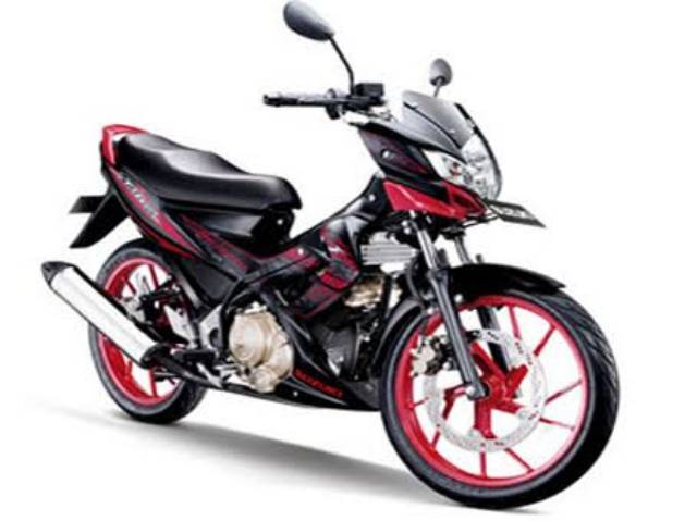 STIKER STRIPING SATRIA F 2012 SPESIAL EDITION BLACK FIRE