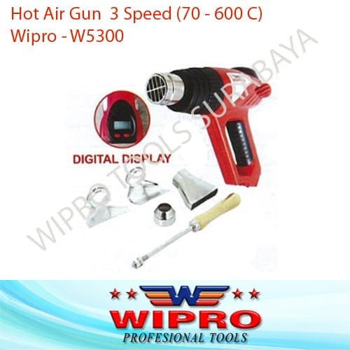 Heat Gun / Hot Gun With Variable Speed Wipro W5300