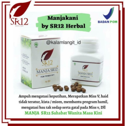 

1 botol Manjakani SR 12 / MANJA SR12 Majakani