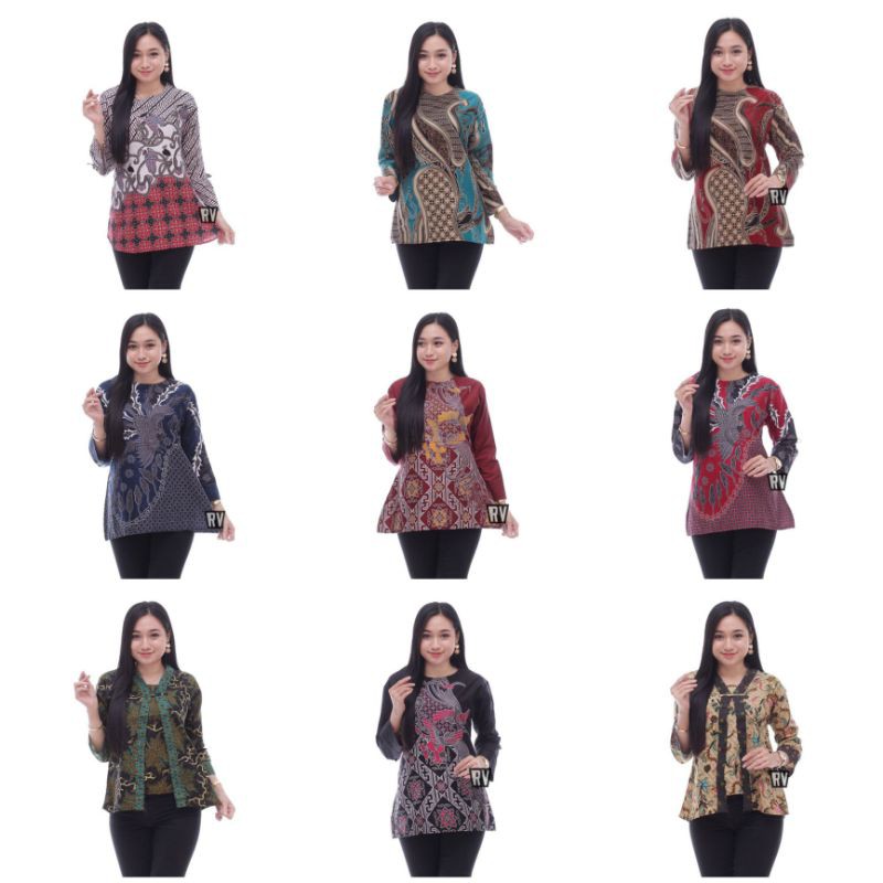 Bolero sogan blazer batik wanita modern ori java_store