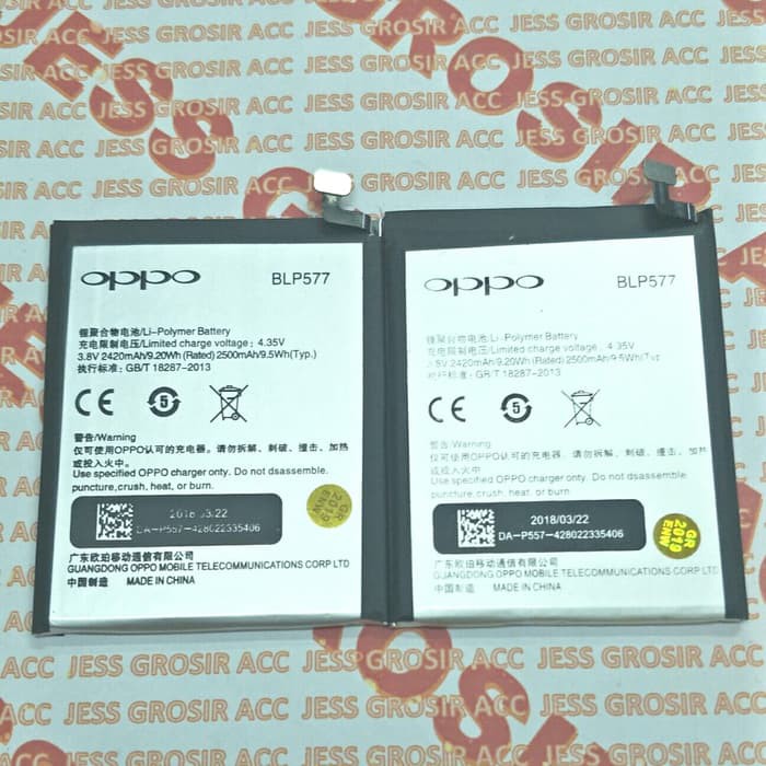 Baterai Battery Original OPPO A51 , A51W , R7005 R7007 BLP577 BLP-577