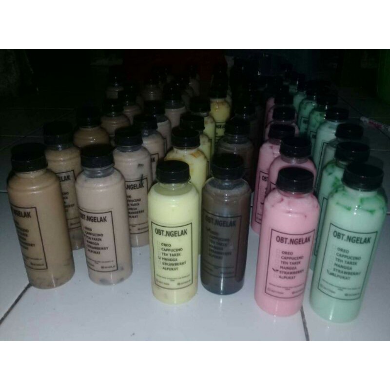 

minuman milky jelly
