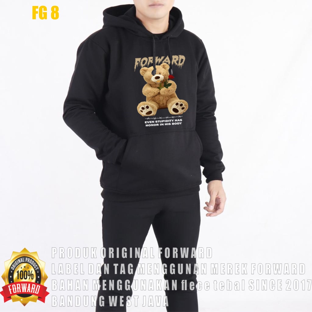 Sweater Pria Japanese Sweater Hoodie Fleece Jumper Switer Model Jepang Terbaru FORWARD SYSTEM Lanzclothing FG8