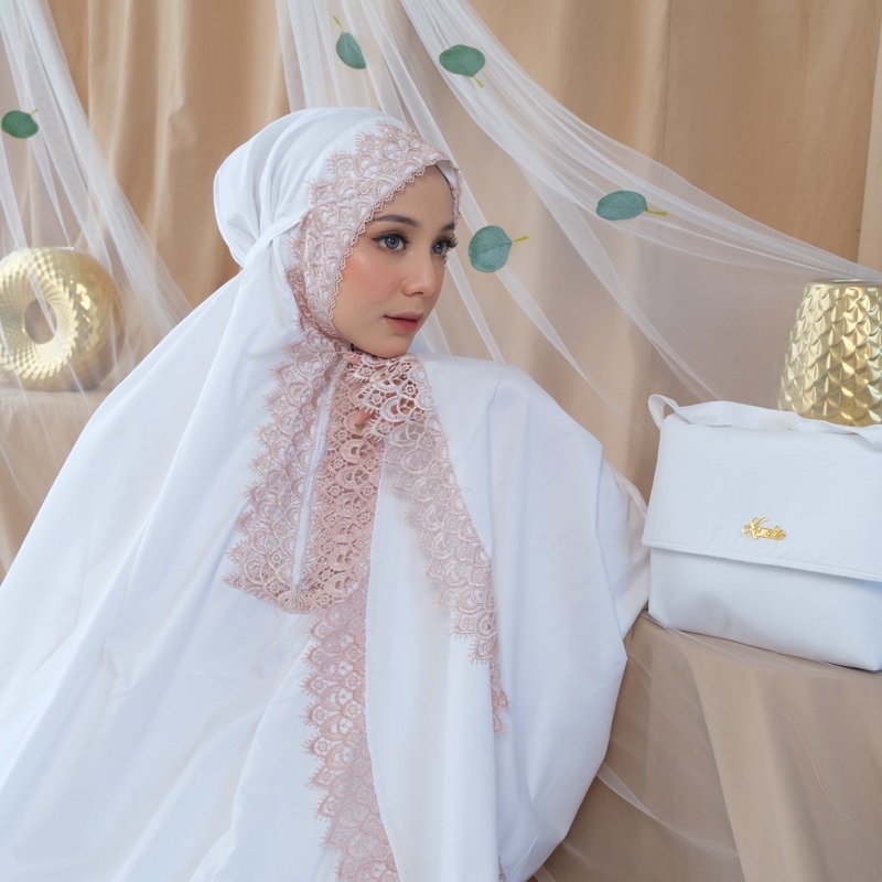 Mukena Dewasa Daily By Kamelia Collection Renda Mewah Premium