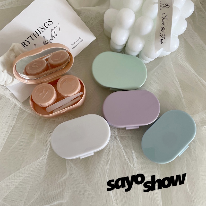 (NEW) SAYOSHOW - Softlens Case | Tempat Softlens Polos |