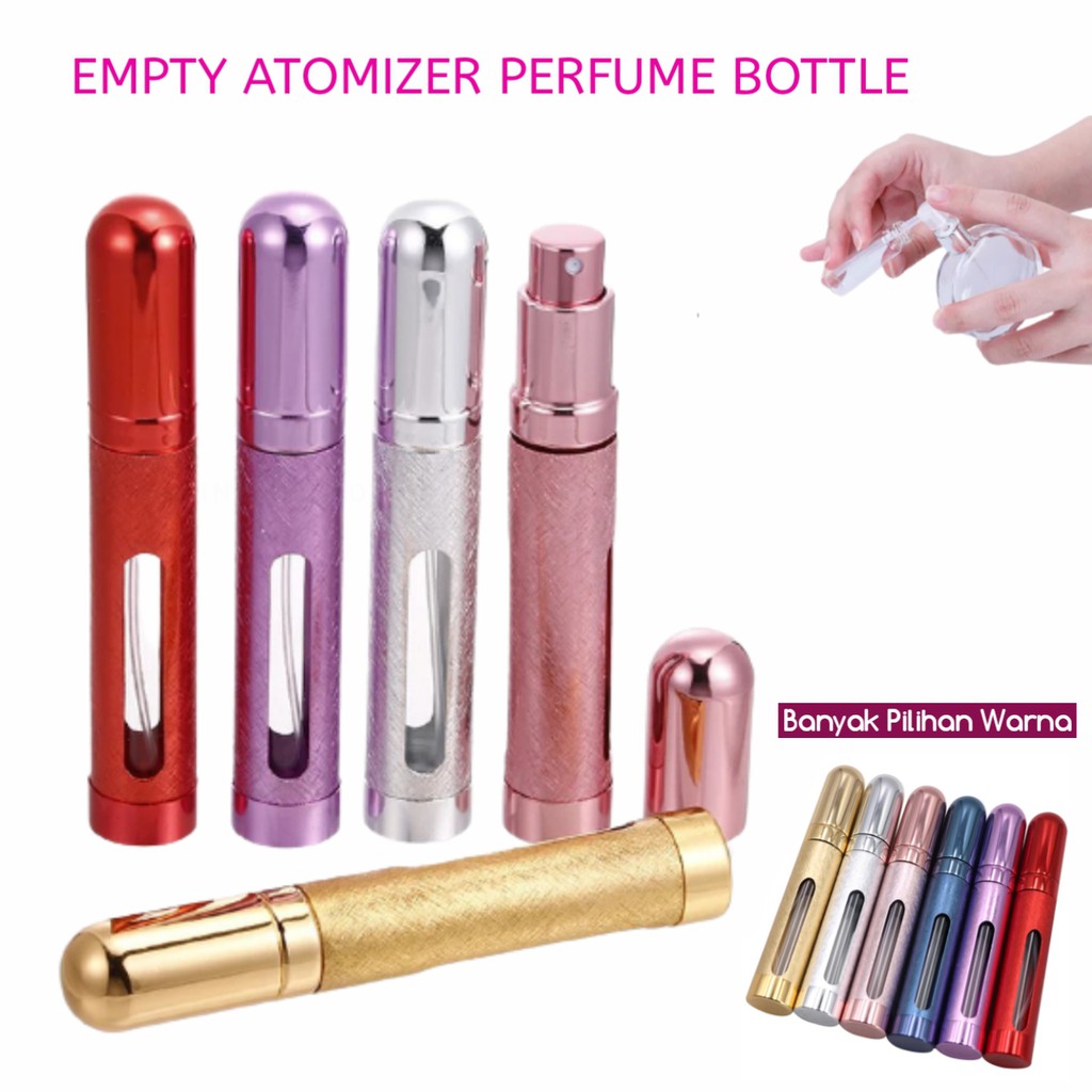 Jual Botol Parfum 12ML - Empty Atomizer Perfume Bottle | Shopee Indonesia