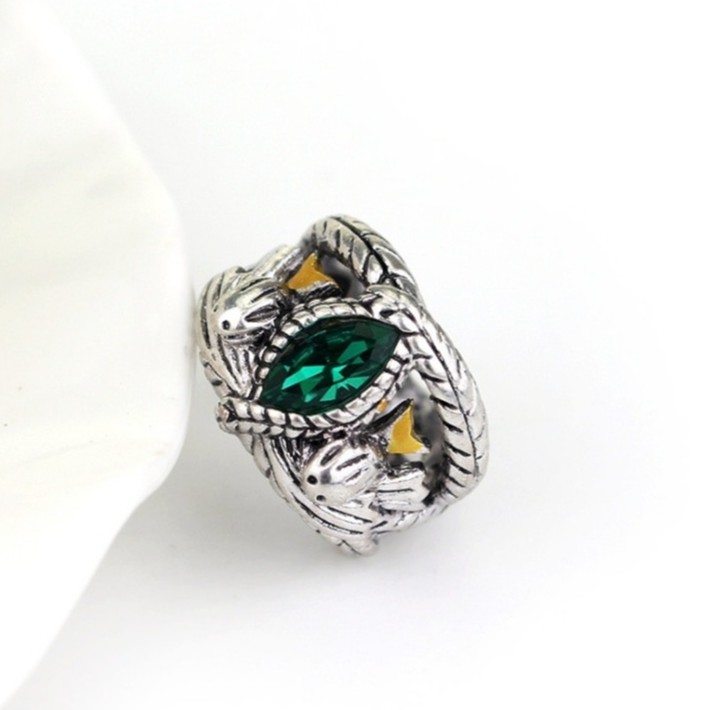 SEUSUK Cincin Jari Bentuk Aragon Model Film Lord of The Rings untuk Hadiah/Pesta Pernikahan