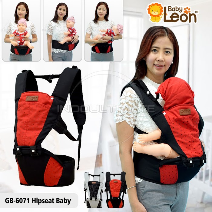 Gendongan Bayi Depan Hipseat Baby Carrier Hip Seat + Topi Hampers Baby Kado Gendongan Bayi BY-6071