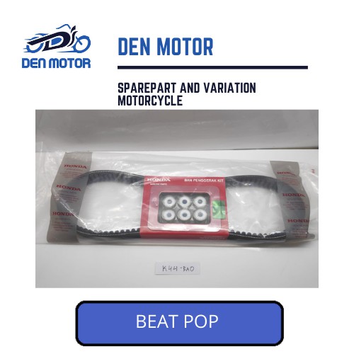 VANBELT KIT BEAT POP ORIGINAL AHM 23100-K44-BAO