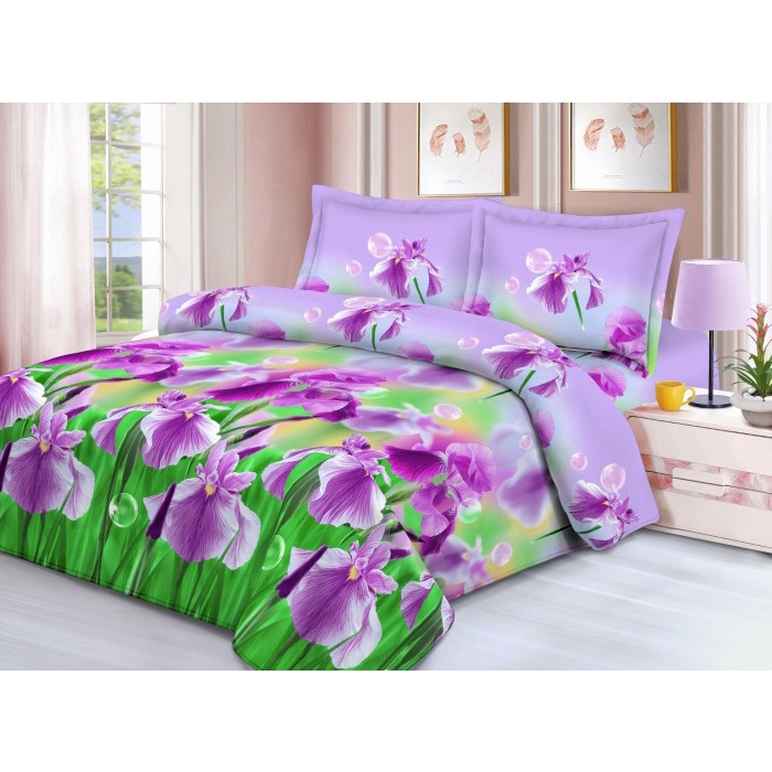 Sprei Nyenyak Orchid - 100x200x30 / 90x200x30 - 100x200x30