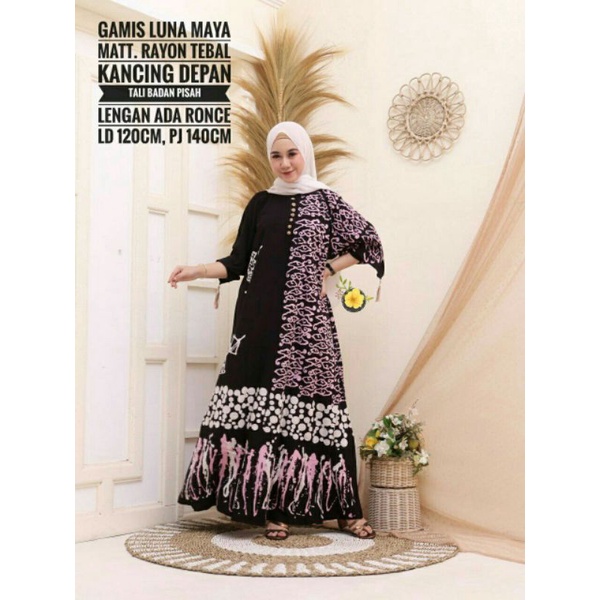 gamis luna maya Ld 120