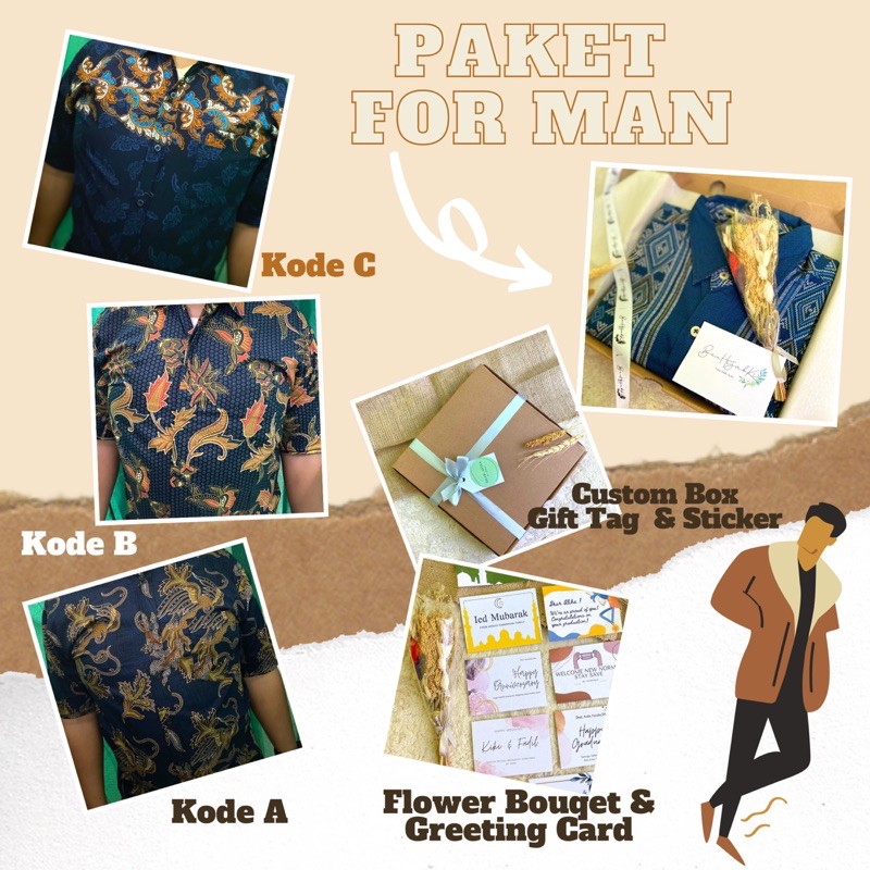 

Hampers/ Kado/ Souvenir untuk laki-laki (For Man)