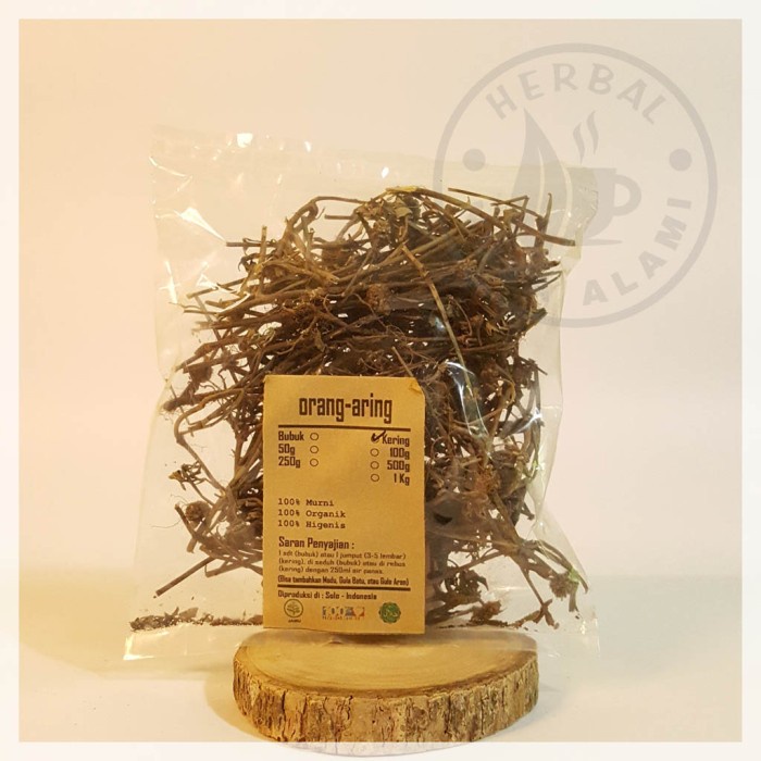 

ORANG ARING KERING | PREMIUM | Eclipta Prostrata 100g